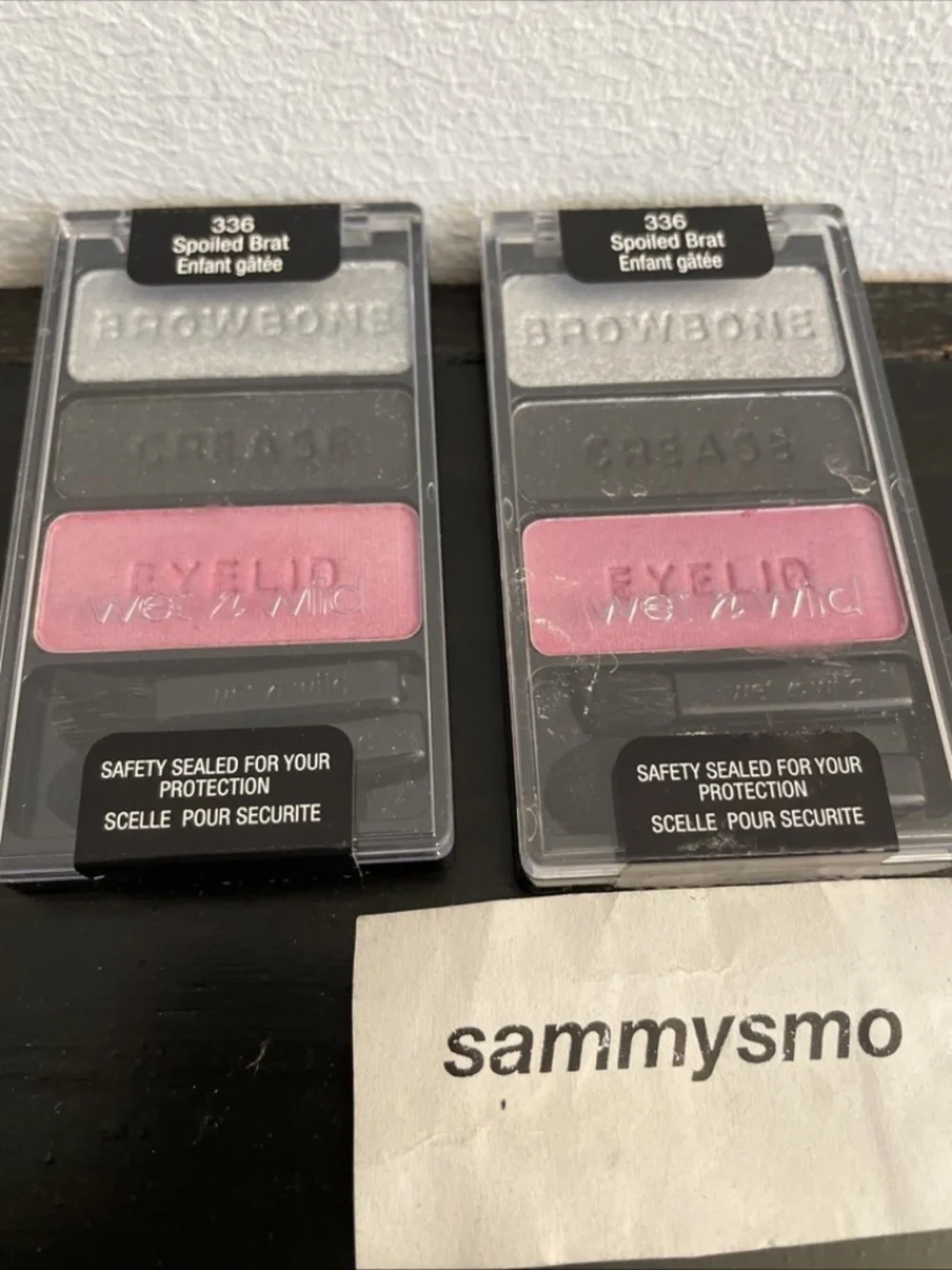 Wet N Wild Coloricon Collection Eyeshadow Trio #336 Spoiled Brat x2 READ DESCPTN